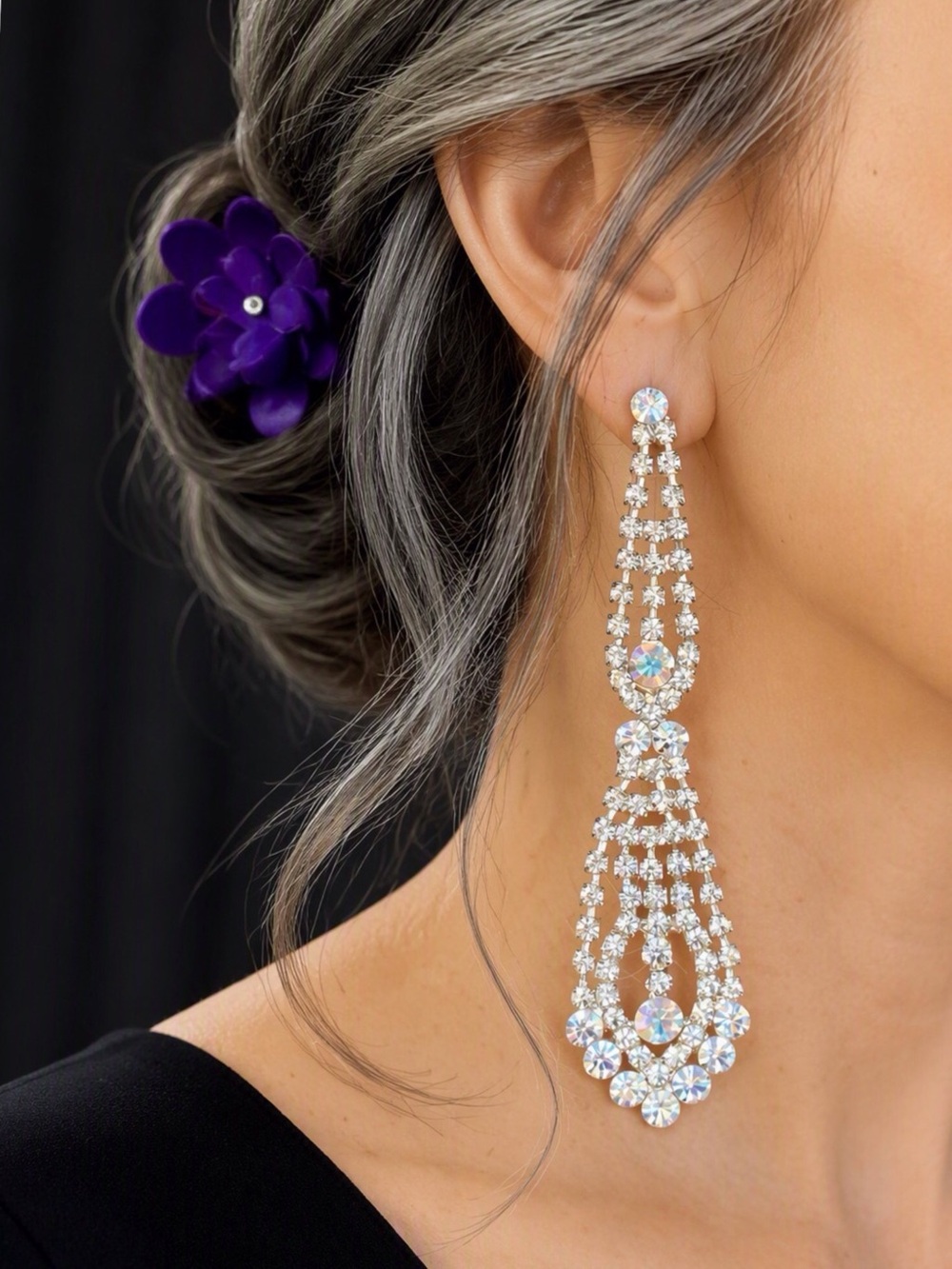 Showstopper 4” Chandelier Statement Earrings